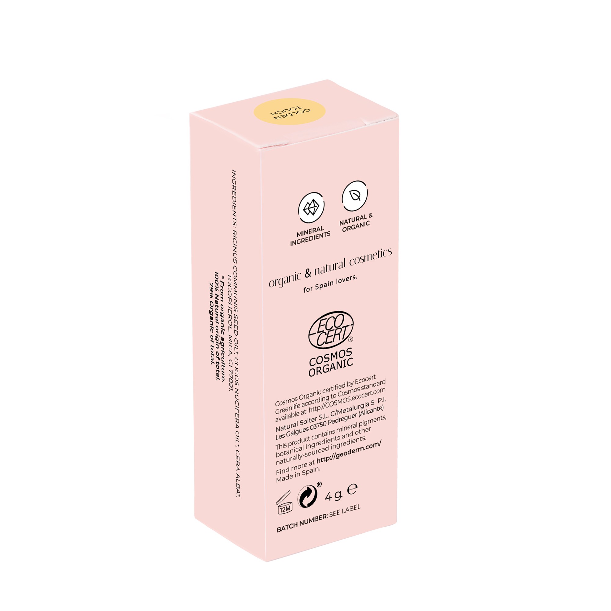 ILUMINADOR/HIGH LIGHTER DORADO /GOLDEN TOUCH 4GR - Imagen 5