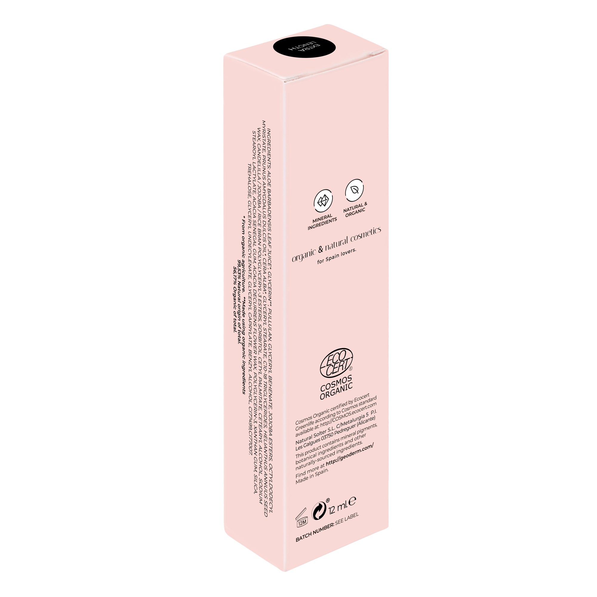 MÁSCARA PESTAÑAS ALARGADORA/EXTRA LENGTH 12ML - Imagen 4