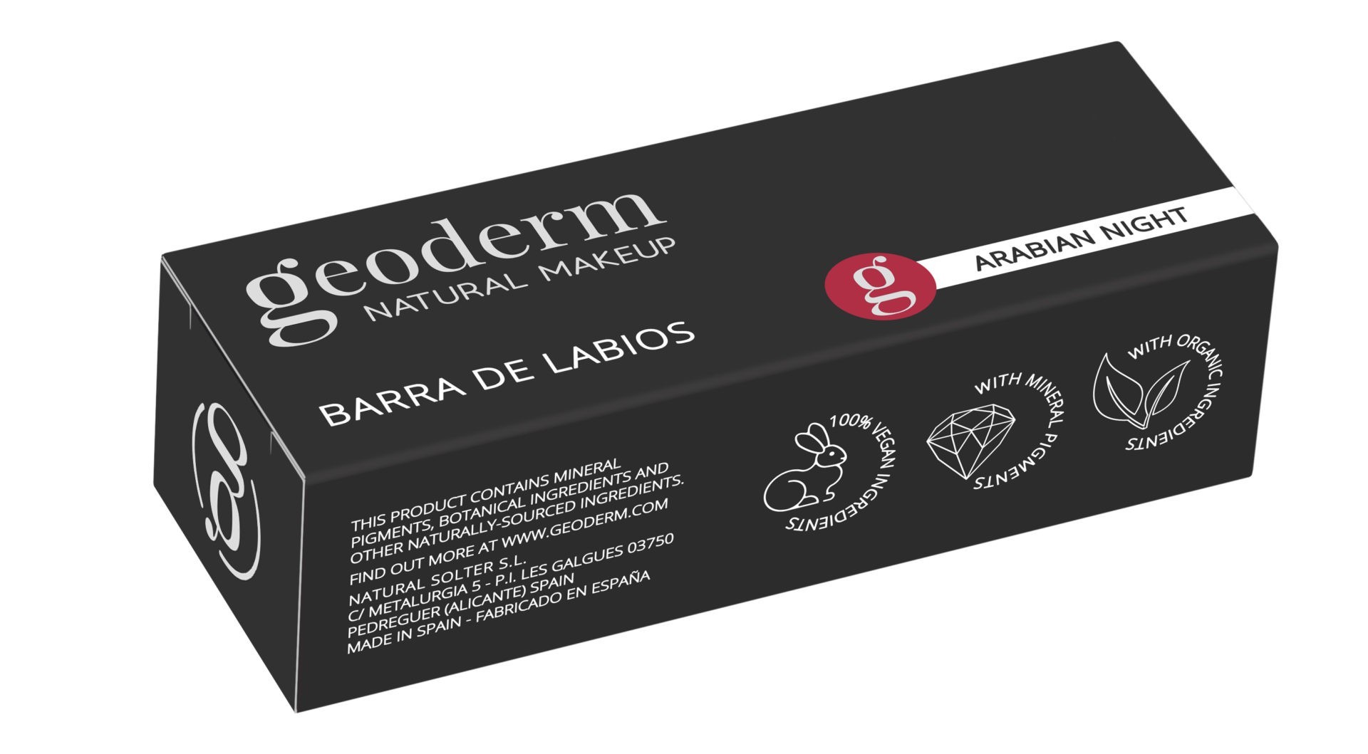 LIPSTICK ARABIAN NIGHT/ROJO OSCURO 4GR - Imagen 3