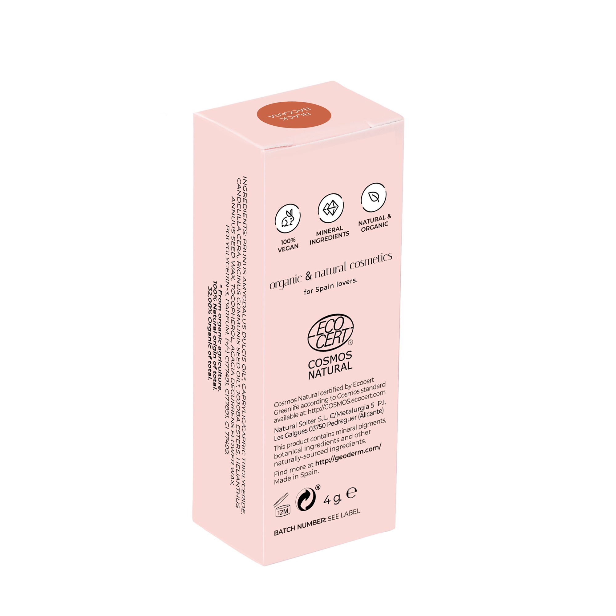 LIPSTICK BLACK BACCARA/MARRÓN OSCURO 4GR - Imagen 5