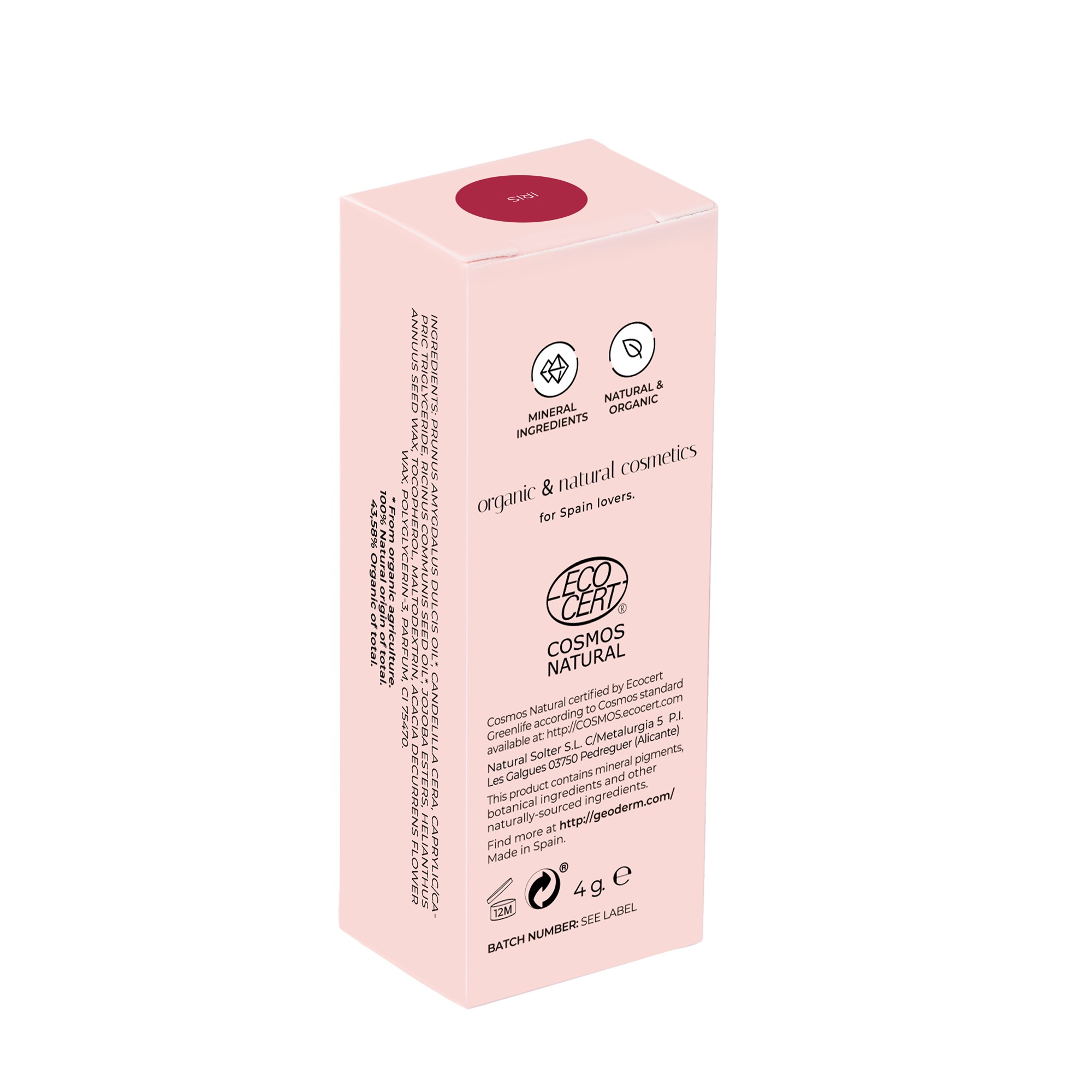 LIPSTICK IRIS/ROJO FUCSIA 4GR - Imagen 5