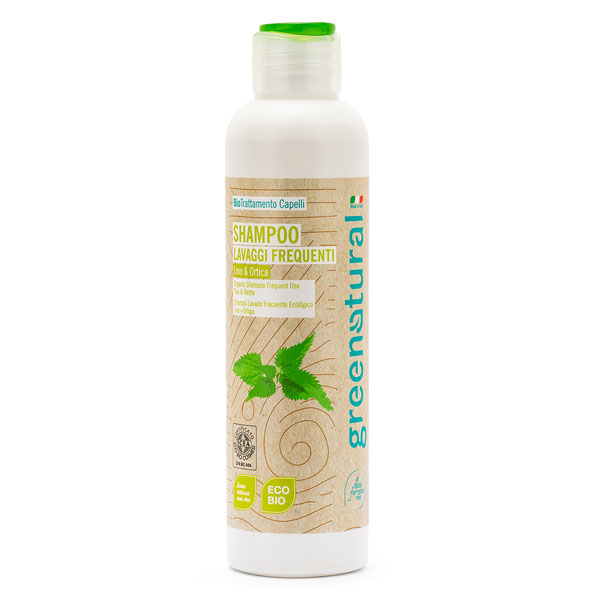 Champú ecológico Greenatural de Lino y Ortiga. Bio Certificado