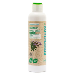 Champú Cabello Graso o Caspa Salvia y Ortiga 250 Ml Bio Certificado · Greenatural