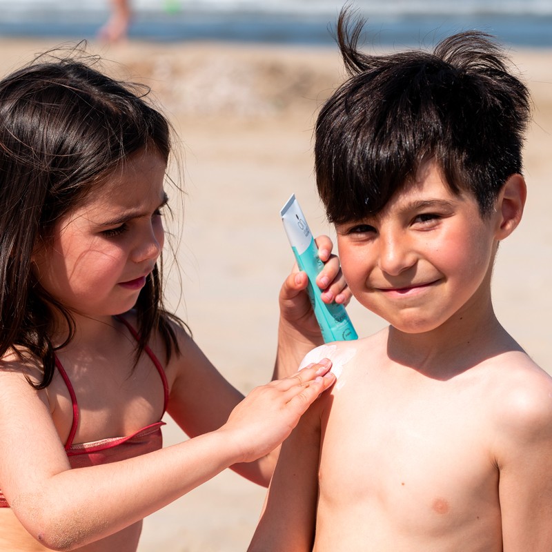 Crema Solar Bebé SPF 50 75 ml Certificado Ecologico · Officina Naturae - Imagen 4
