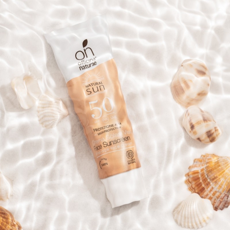 Crema Solar Facial SPF 50 30 ml Certificado Ecologico · Officina Naturae - Imagen 4