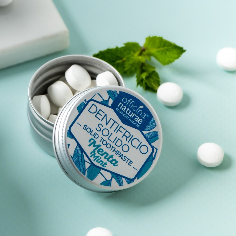 Dentì Pasta de dientes de viaje en tabletas Ecologico · Officina Naturae - Imagen 7