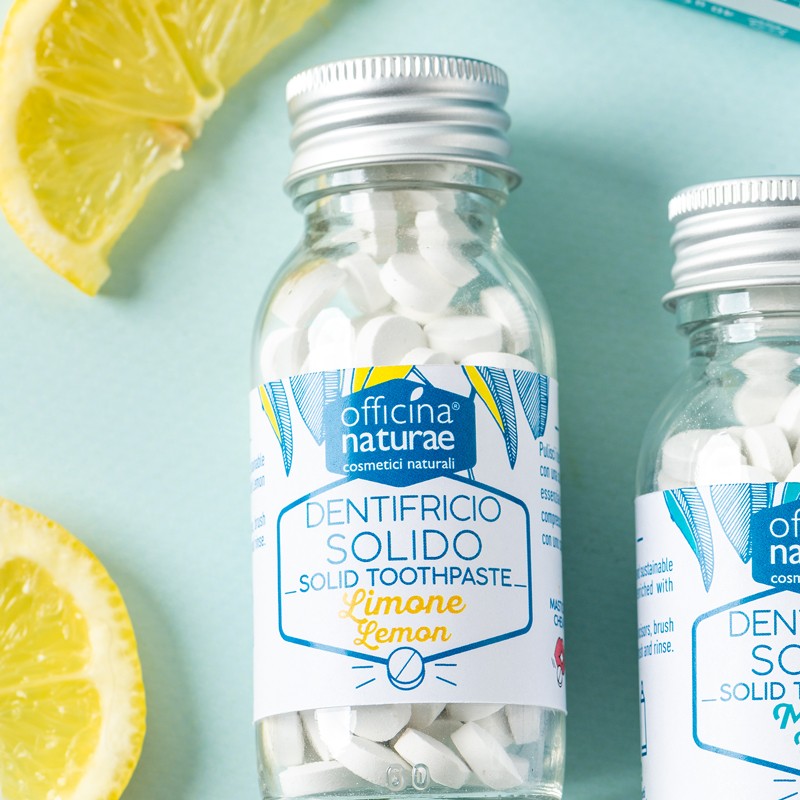 Dentfrico en pastillas de limón 115 ud. Ecologico · Officina Naturae - Imagen 4