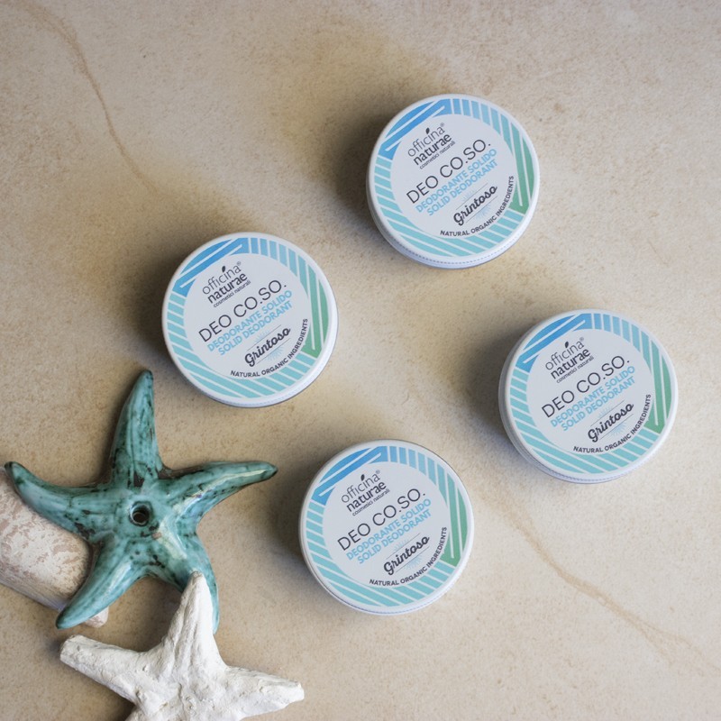 Desodorante Sólido Grintoso CO.SO. 50 ml Vegan Ecologico · Officina Naturae - Imagen 2