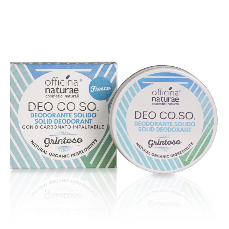 Desodorante Sólido Grintoso CO.SO. 50 ml Vegan Ecologico · Officina Naturae