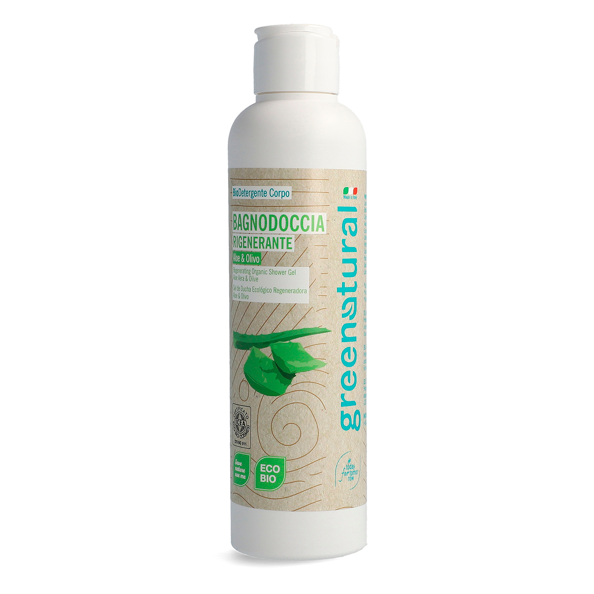 Gel Ducha Aloe/Oliva 250 Ml Bio Certificado · Greenatural