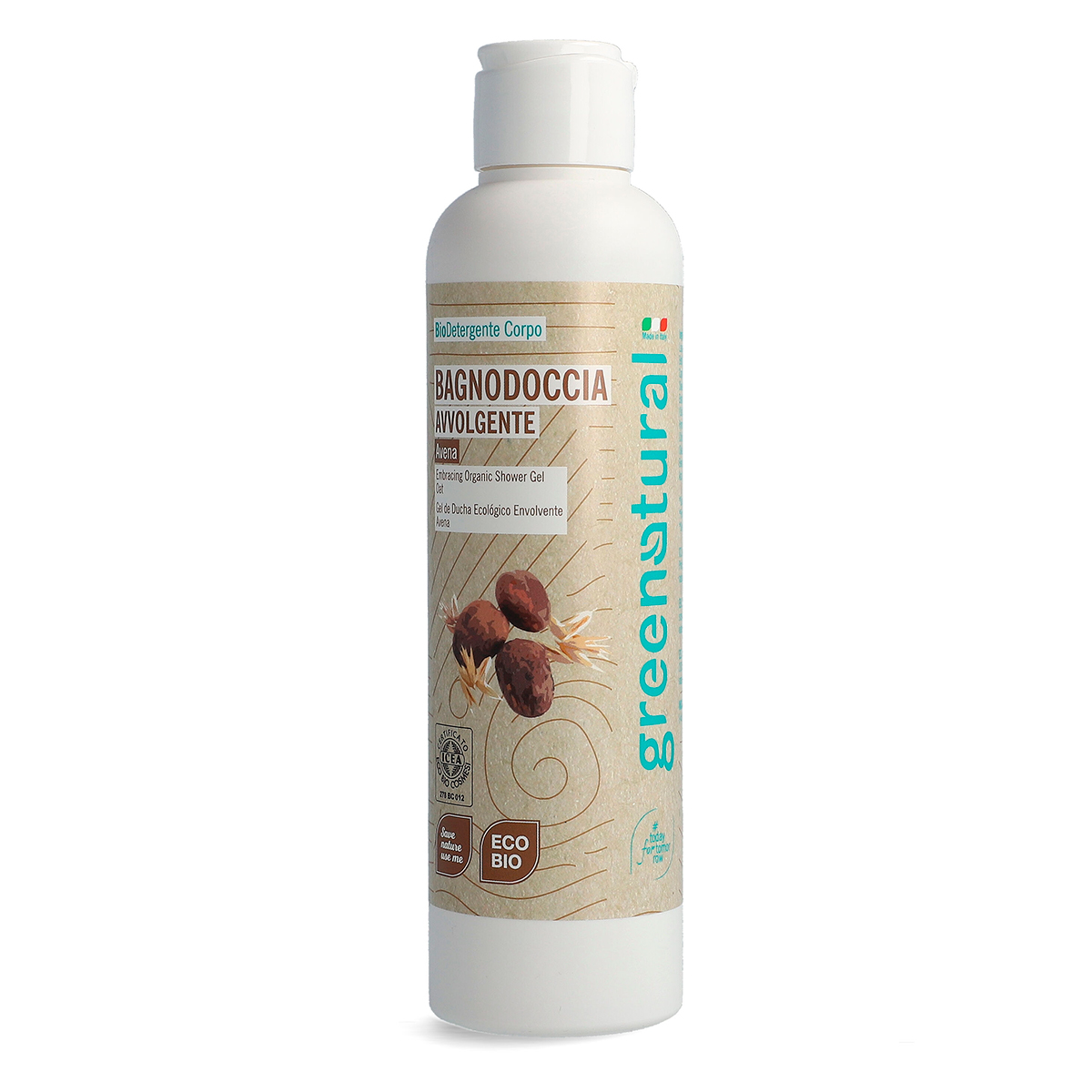 Gel de Ducha Avena/Karité 250 ml - Bio Certificado · Greenatural