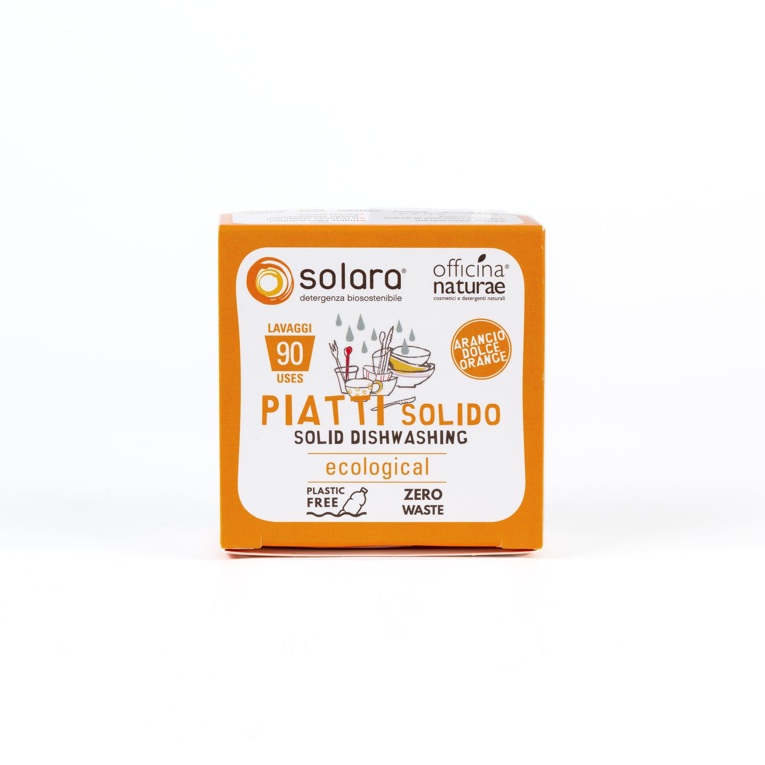 Lavavajilla Sólido Naranja Dulce - 80 gr