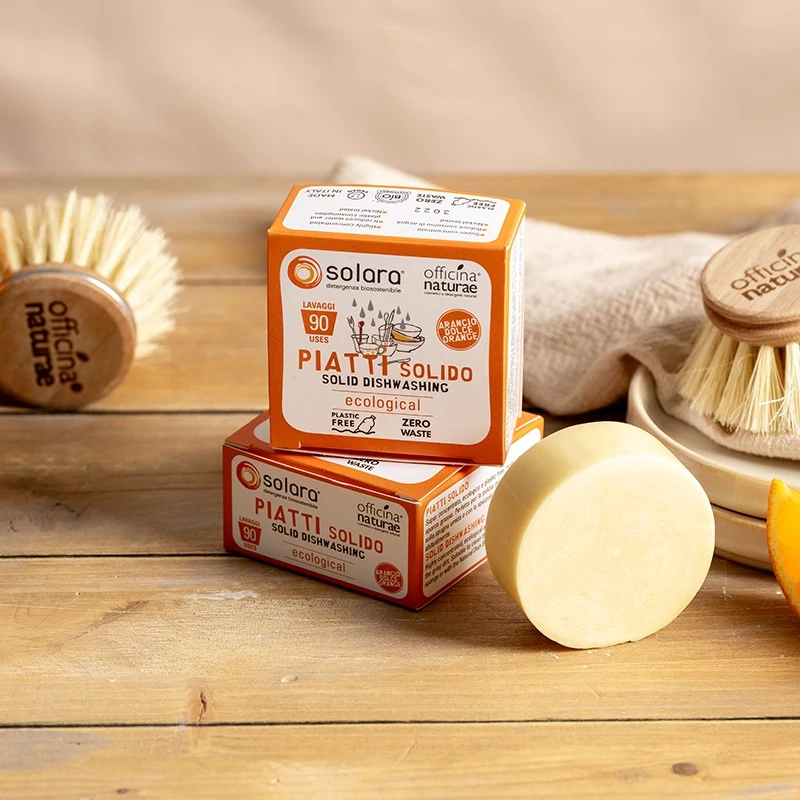 Lavavajilla Sólido Naranja Dulce - 80 gr - Imagen 2